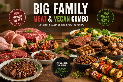 Big Family Meat & Vegan Combo